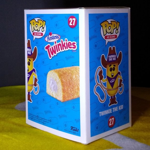 Twinkie The Kid retro Hostess twinkies Ad Icons Funko Pop 27 NIB - Picture 2 of 4